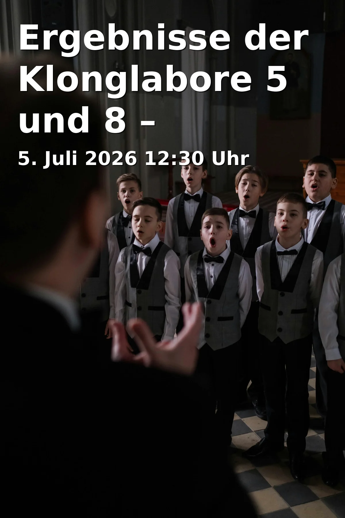 Results of Klong Laboratories 5 and 8 – Freiburg Children's Music Festival Klong