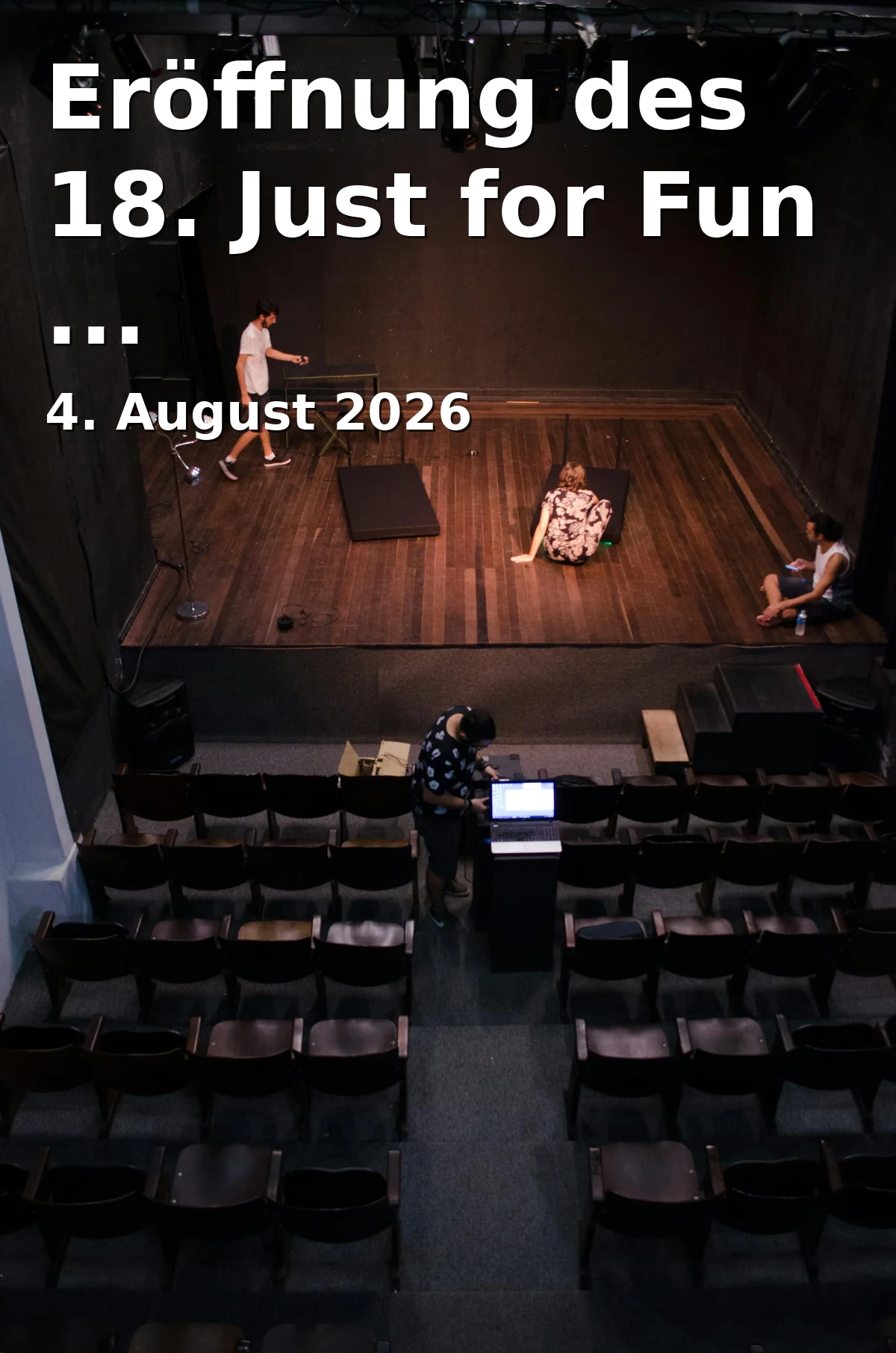 Event: Opening of the 18th Just for Fun Street Theater Festival in Carree Darmstadt, Wilhelminenstraße 8, 64283 Darmstadt on 4. August 2026