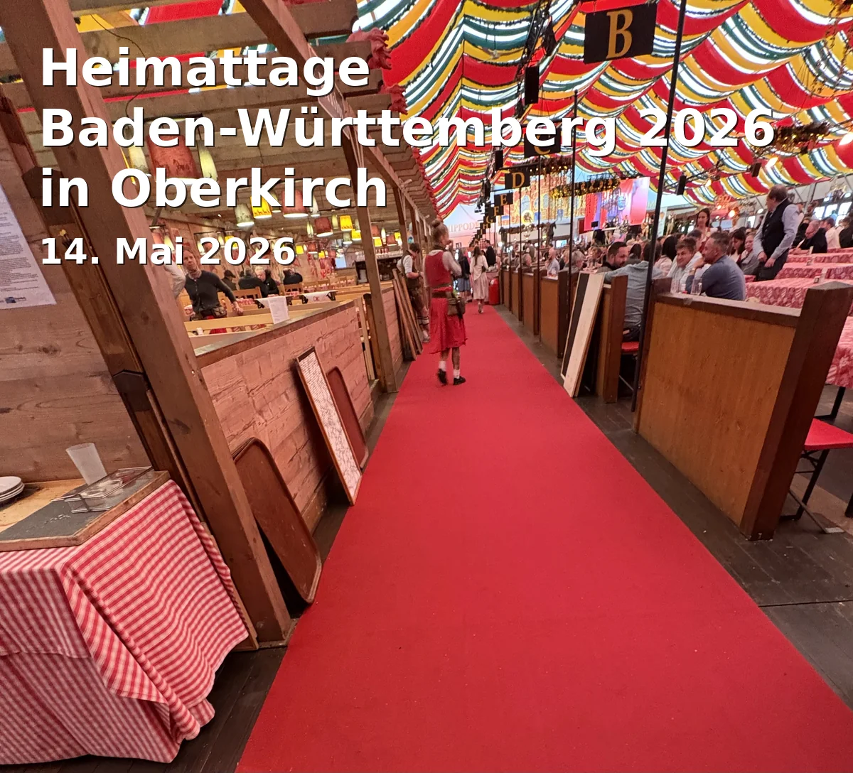 Event: Heimattage Baden-Württemberg 2026 in Oberkirch in Alt- und Innenstadt, 77704 Oberkirch on 14. May 2026