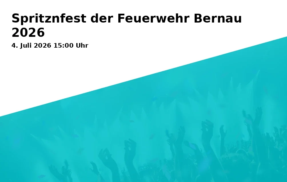 Event: Spritznfest der Feuerwehr Bernau 2026 in Kurpark, Rathausplatz 1, Bernau am Chiemsee on 4. Juli 2026