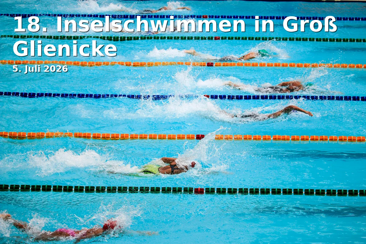 Event: 18th Island Swimming in Groß Glienicke