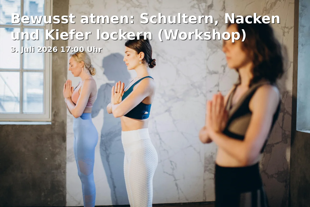 Conscious Breathing: Loosening Shoulders, Neck, and Jaw (Workshop)