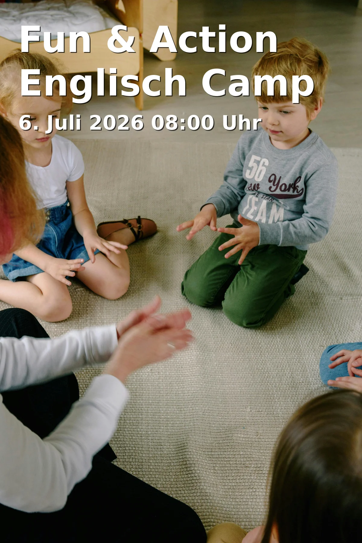 Event: Fun & Action Englisch Camp in CVJM Braunschweig e.V., Wollmarkt 9, 38100 Braunschweig on 6. Juli 2026