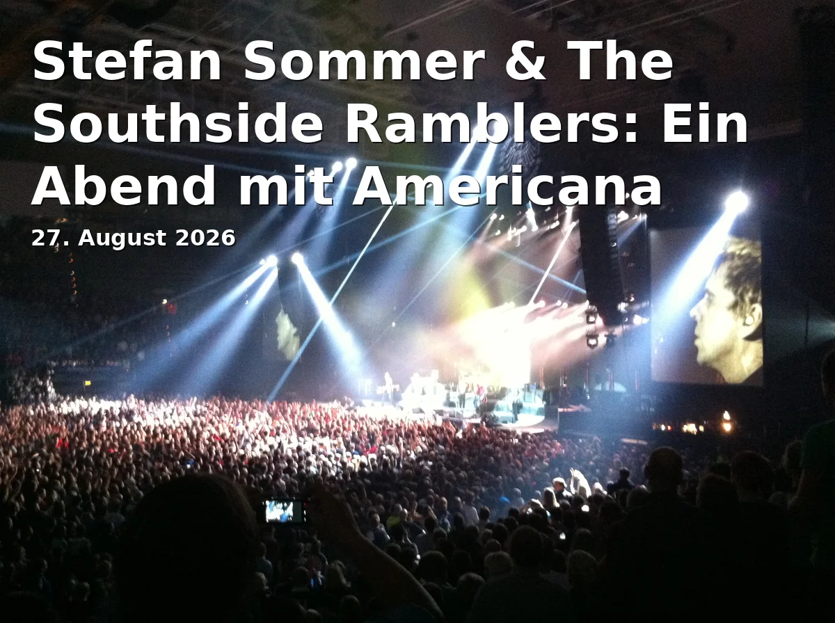 Event: Stefan Sommer & The Southside Ramblers: An Evening with Americana in Regionalbibliothek Weiden, Schulgasse 3, 92637 Weiden on 27. August 2026