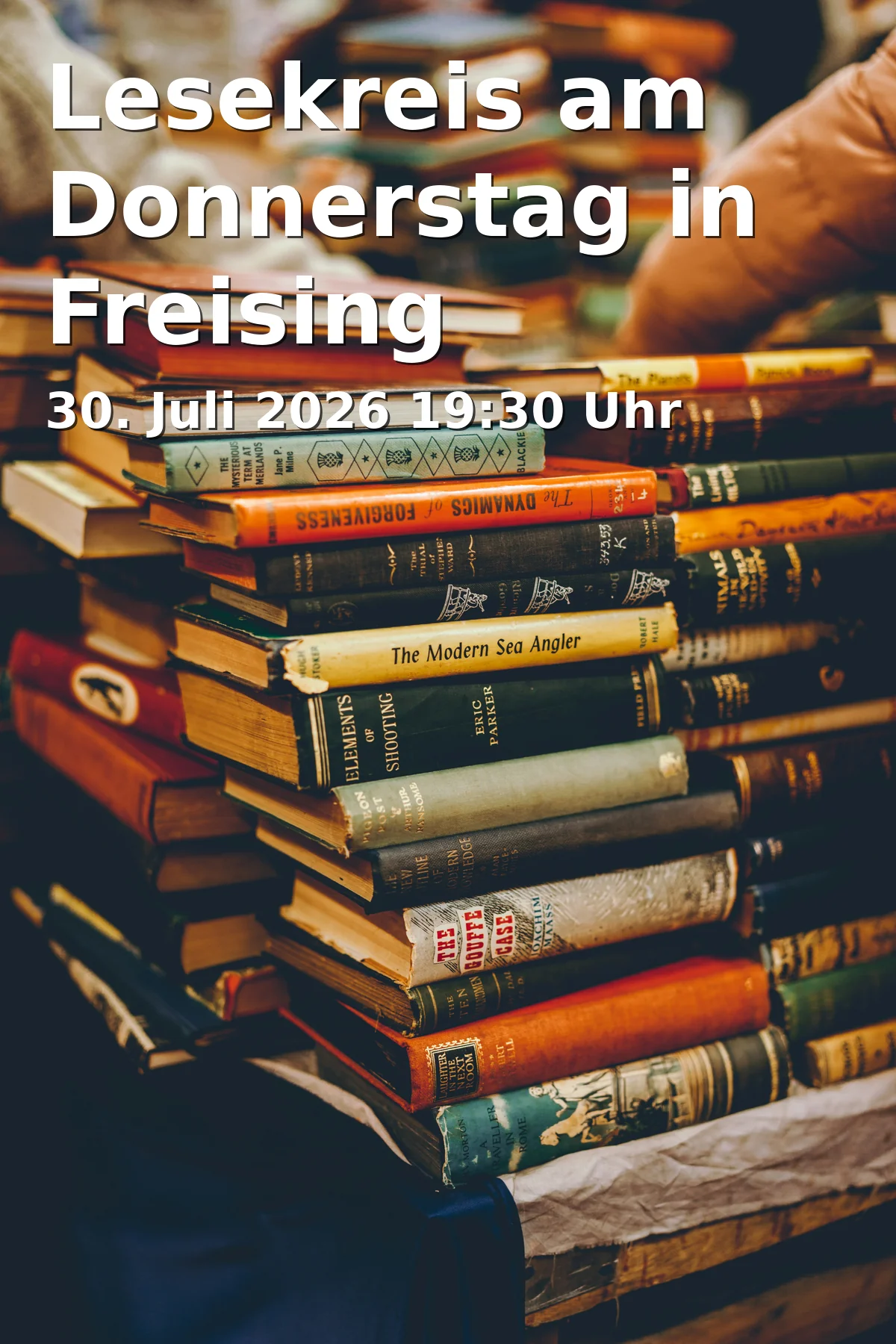 Event: Reading Circle on Thursday in Freising in Stadtbibliothek Freising, Weizengasse 3, 85354 Freising on 30. July 2026