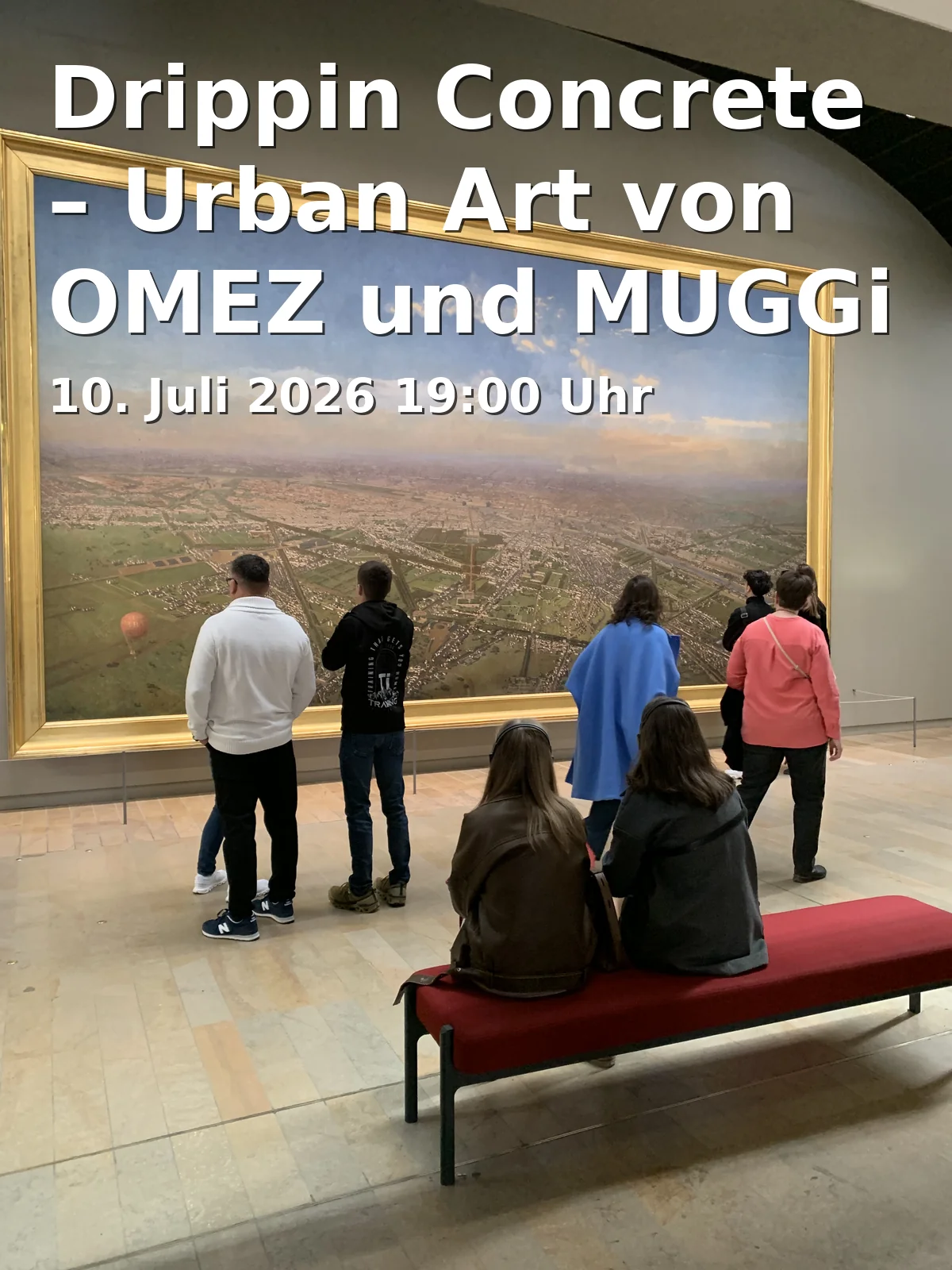 Event: Drippin Concrete – Urban Art von OMEZ und MUGGi in Kunstverein Duisburg e.V., Weidenweg 10, 47059 Duisburg on 10. Juli 2026