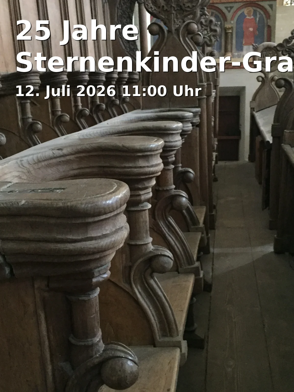 Event: 25 Years of Star Children Burial Site in Sennefriedhof, Brackweder Str. 80, 33647 Bielefeld on 12. July 2026