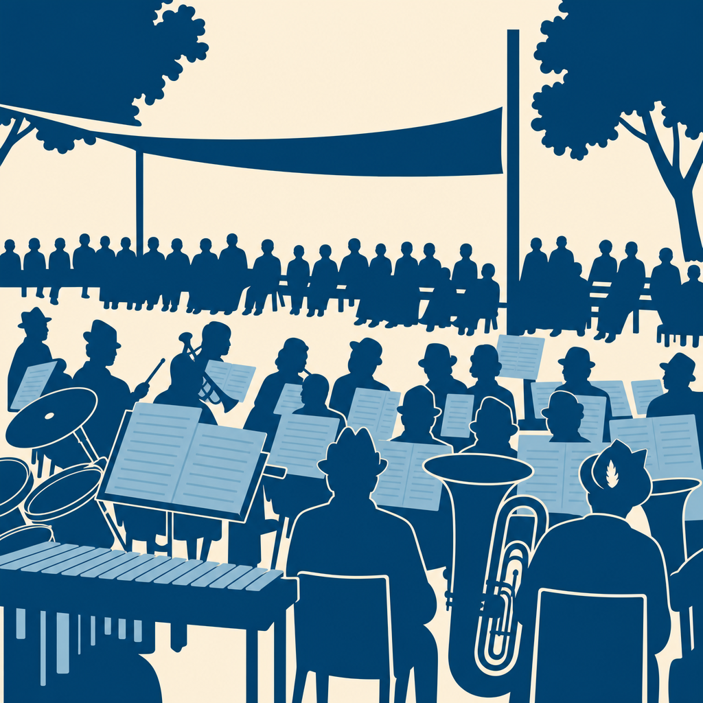 Event: Kurkonzert mit der Musikkapelle Bernau in Kurpark, Rathausplatz 1, Bernau a. Chiemsee on 7. Juli 2026