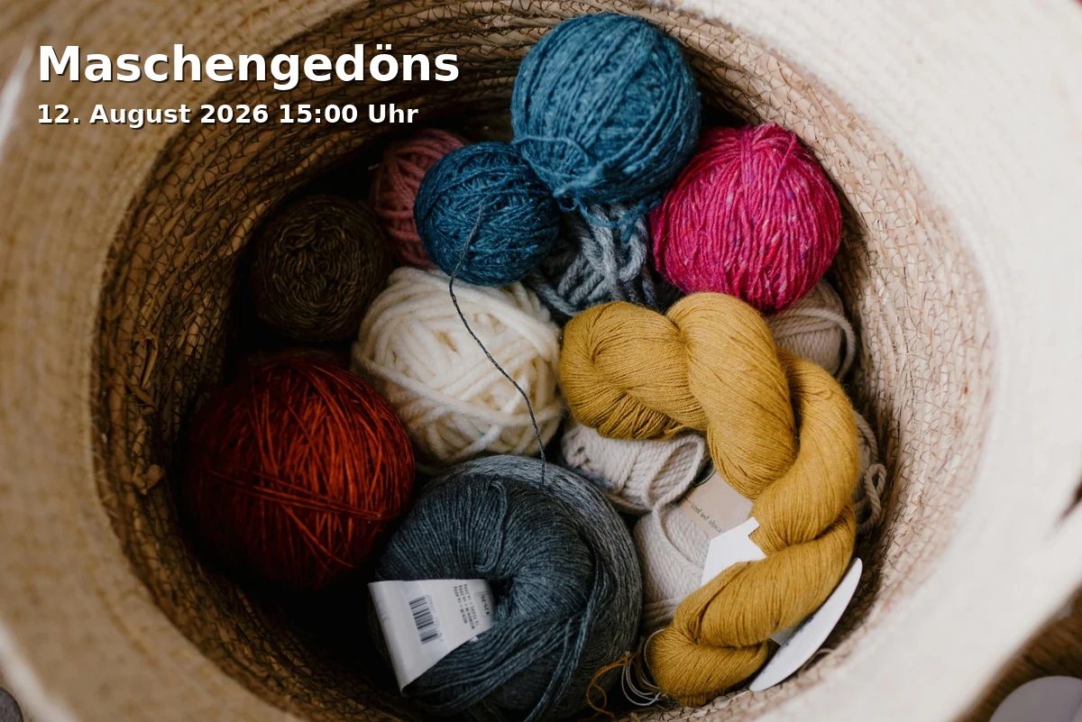 Event: Maschengedöns in Zentralbibliothek, Steinsche Gasse 26, 47051 Duisburg on 12. August 2026