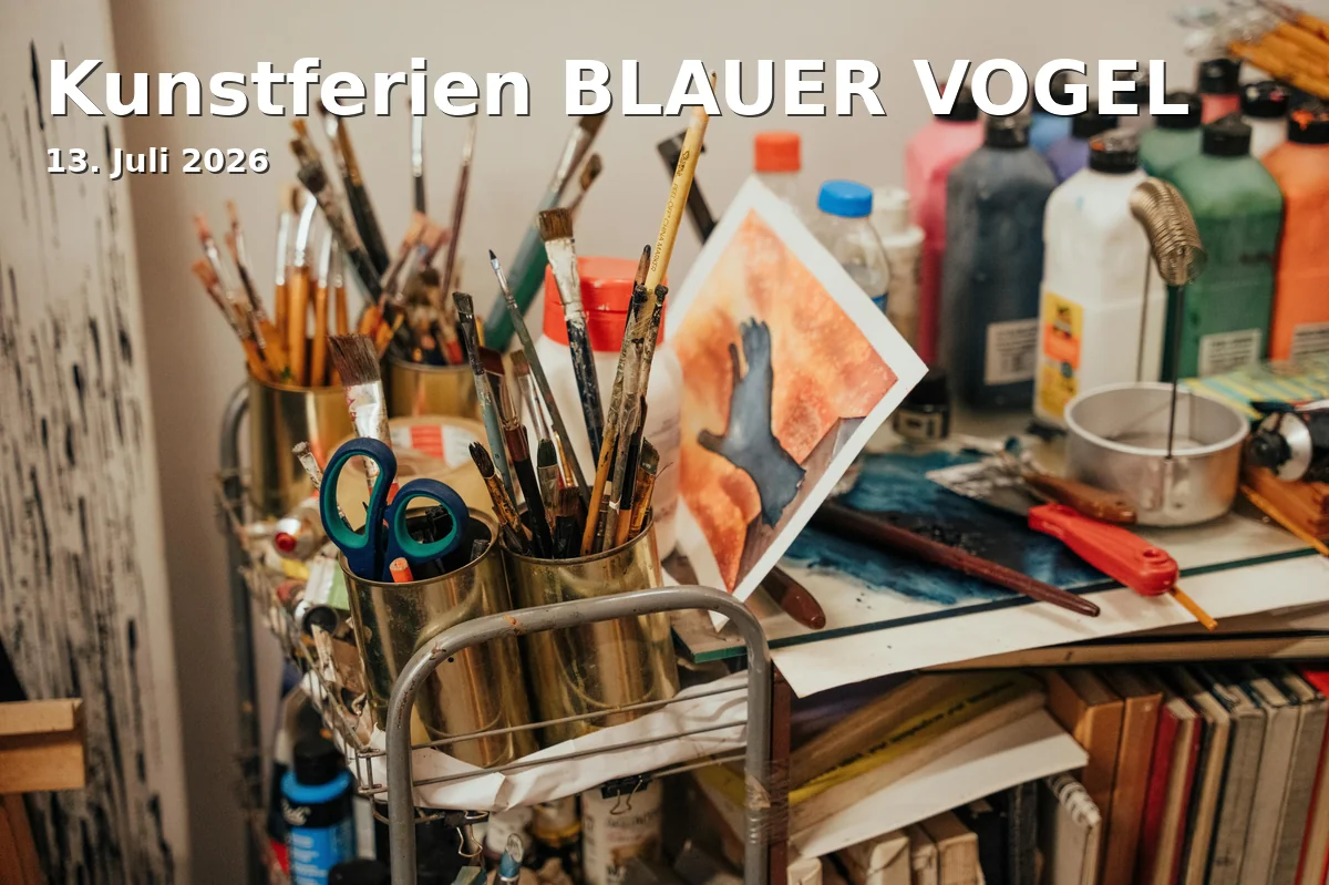 Event: Art Holidays BLUE BIRD in Galerie Ute Laux 'Blauer Vogel', Schwerin on 13. July 2026