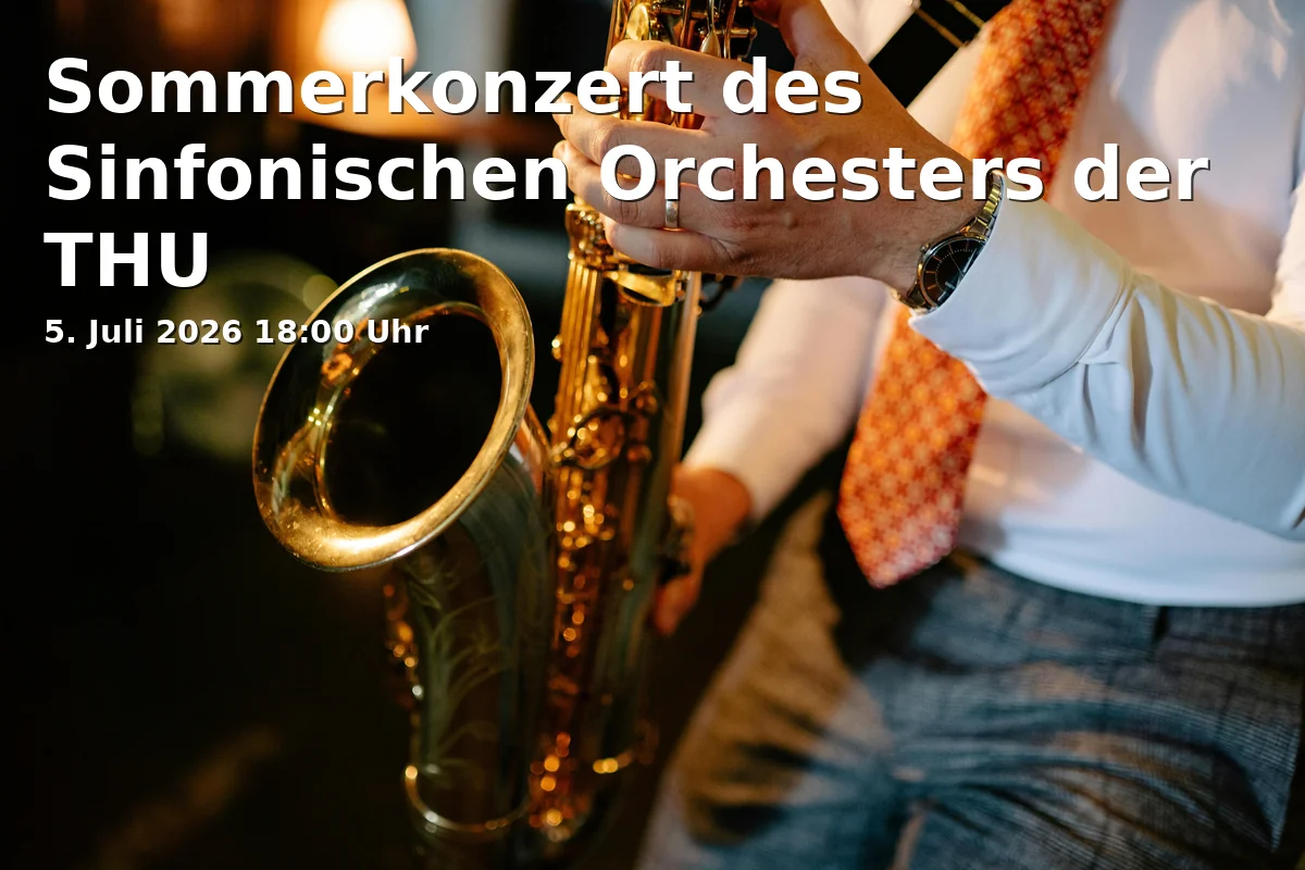 Sommerkonzert des Sinfonischen Orchesters der THU