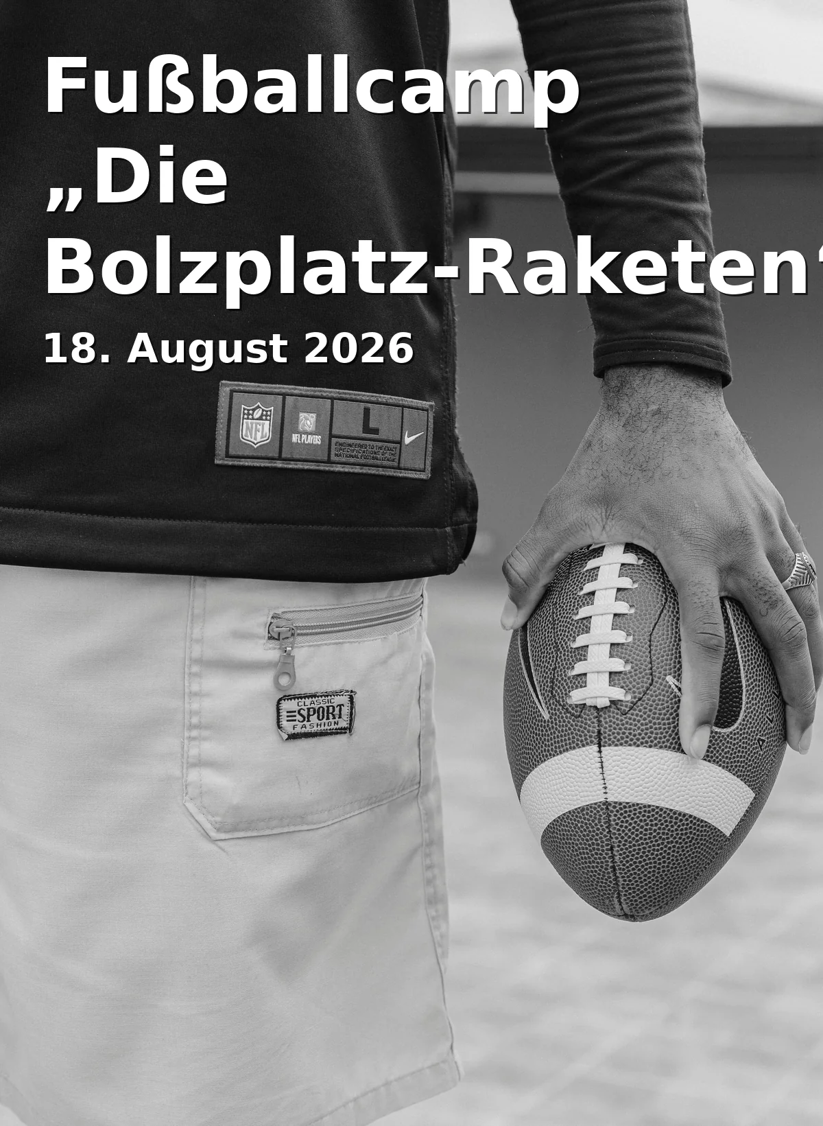 Event: Fußballcamp „Die Bolzplatz-Raketen“ im KJFH JUST