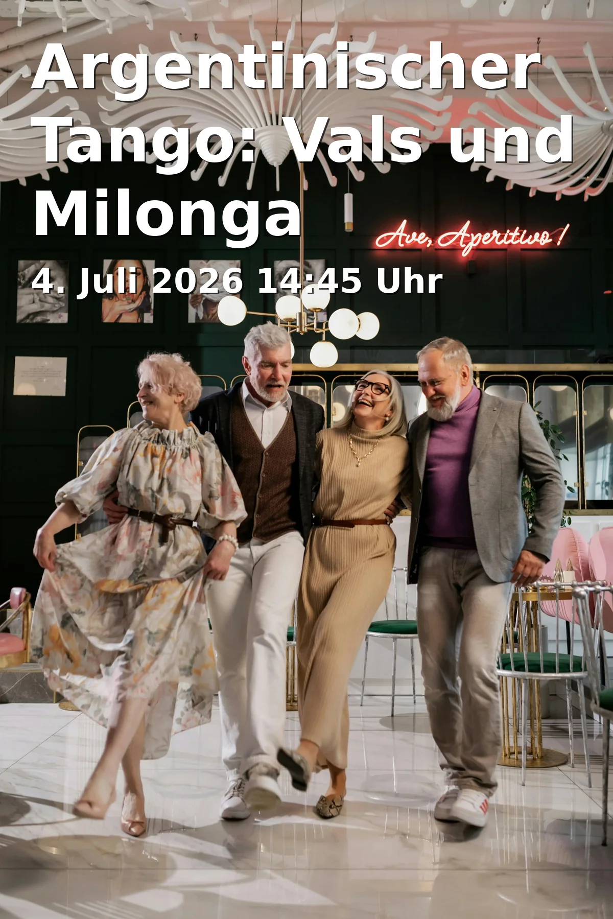 Event: Argentinischer Tango: Vals und Milonga (Workshop) in Gerd-Lohwasser-Halle / BBGZ, Hartmannstraße 114, 91052 Erlangen on 4. Juli 2026