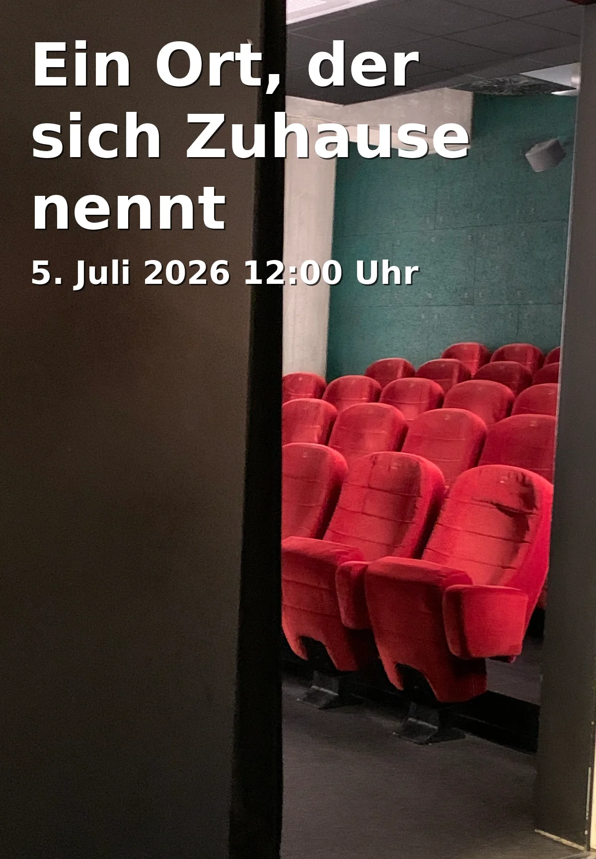 Event: Ein Ort, der sich Zuhause nennt