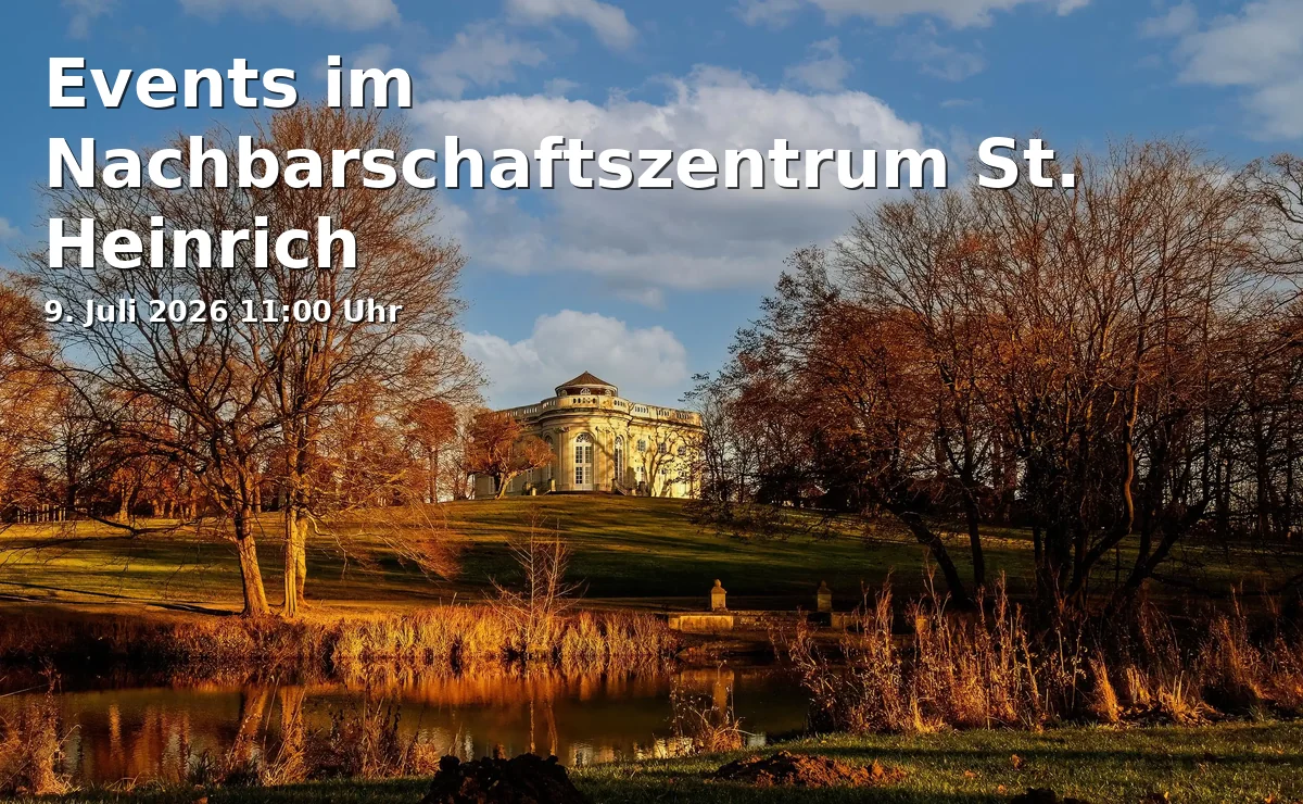 Event: Events at the St. Heinrich Community Center in Nachbarschaftszentrum St. Heinrich, Nietzschestraße 1, 38126 Braunschweig on 9. July 2026