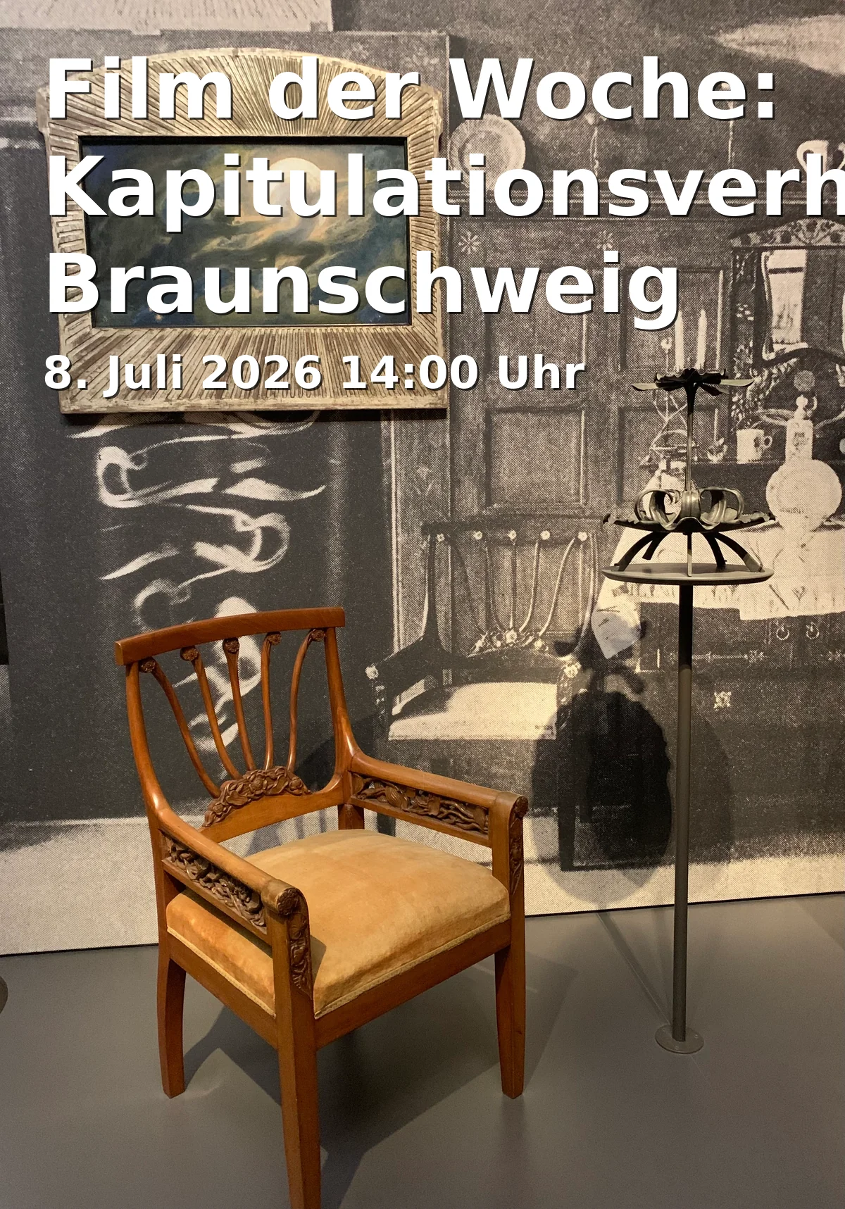 Event: Film of the Week: Surrender Negotiations: Braunschweig April 10, 1945 (1984) and other films from the series Original Films from the History of Braunschweig in Städtisches Museum Braunschweig - Altstadtrathaus, Steintorwall 14, 38100 Braunschweig on 8. July 2026