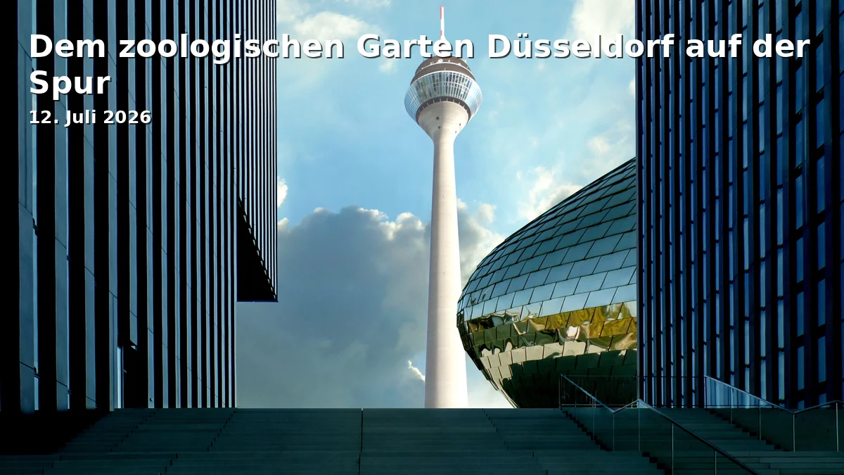 Dem zoologischen Garten Düsseldorf auf der Spur
