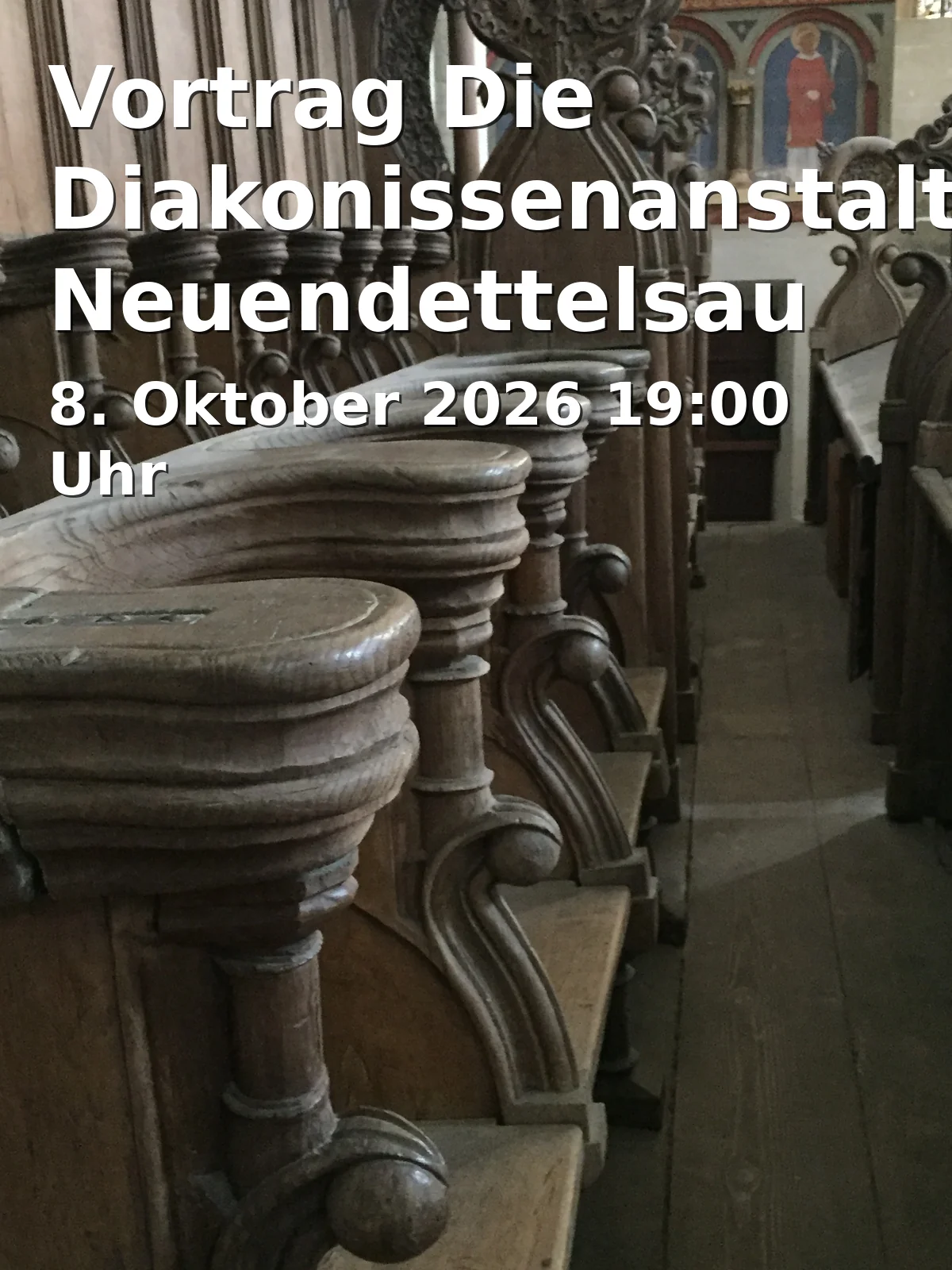 Event: Vortrag Die Diakonissenanstalt Neuendettelsau und ihre Verstrickung in die NS-Euthanasie in Gemeindezentrum St. Johannis, Schaitbergerstraße 6-8, 91522 Ansbach on 8. Oktober 2026