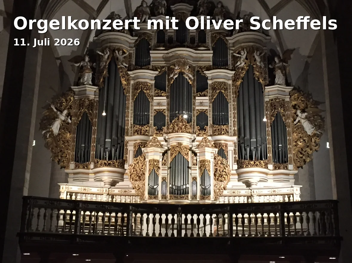 Event: Organ Concert with Oliver Scheffels in Liebfrauenmünster, Paradeplatz 3, 85049 Ingolstadt on 11. July 2026
