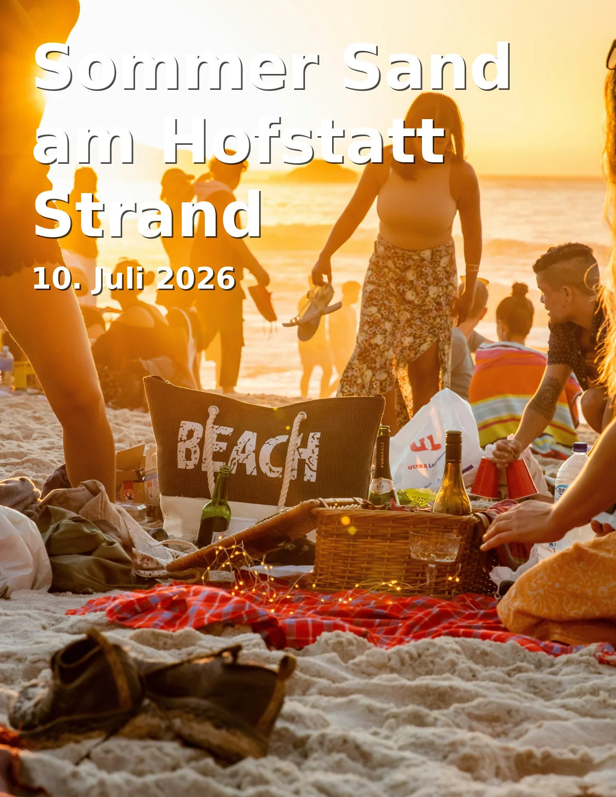 Event: Summer Sand at Hofstatt Beach in Hofstatt, 83512 Wasserburg am Inn on 10. July 2026
