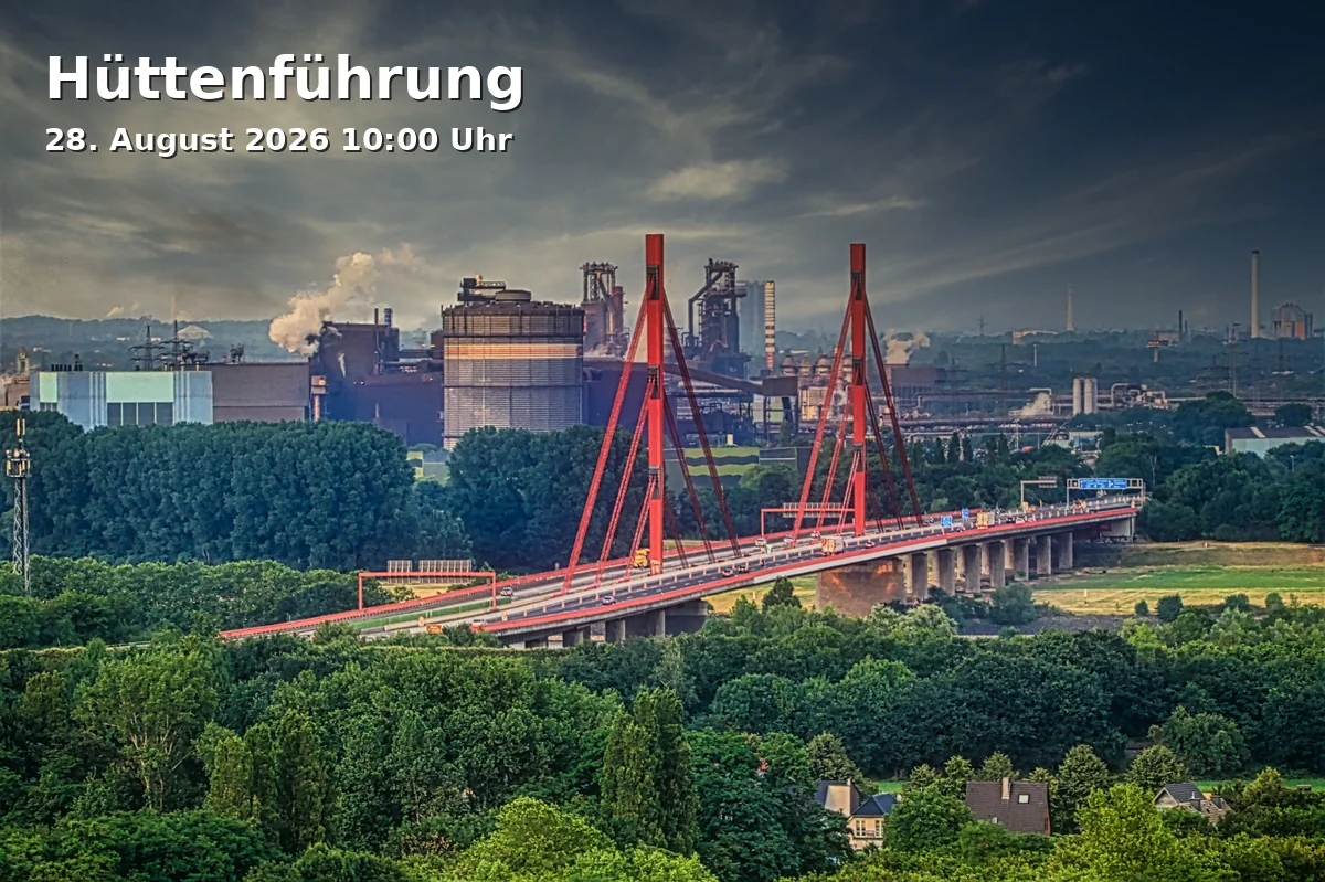 Event: Hut Tour in Landschaftspark Duisburg-Nord, Emscherstraße 71, 47137 Duisburg on 28. August 2026