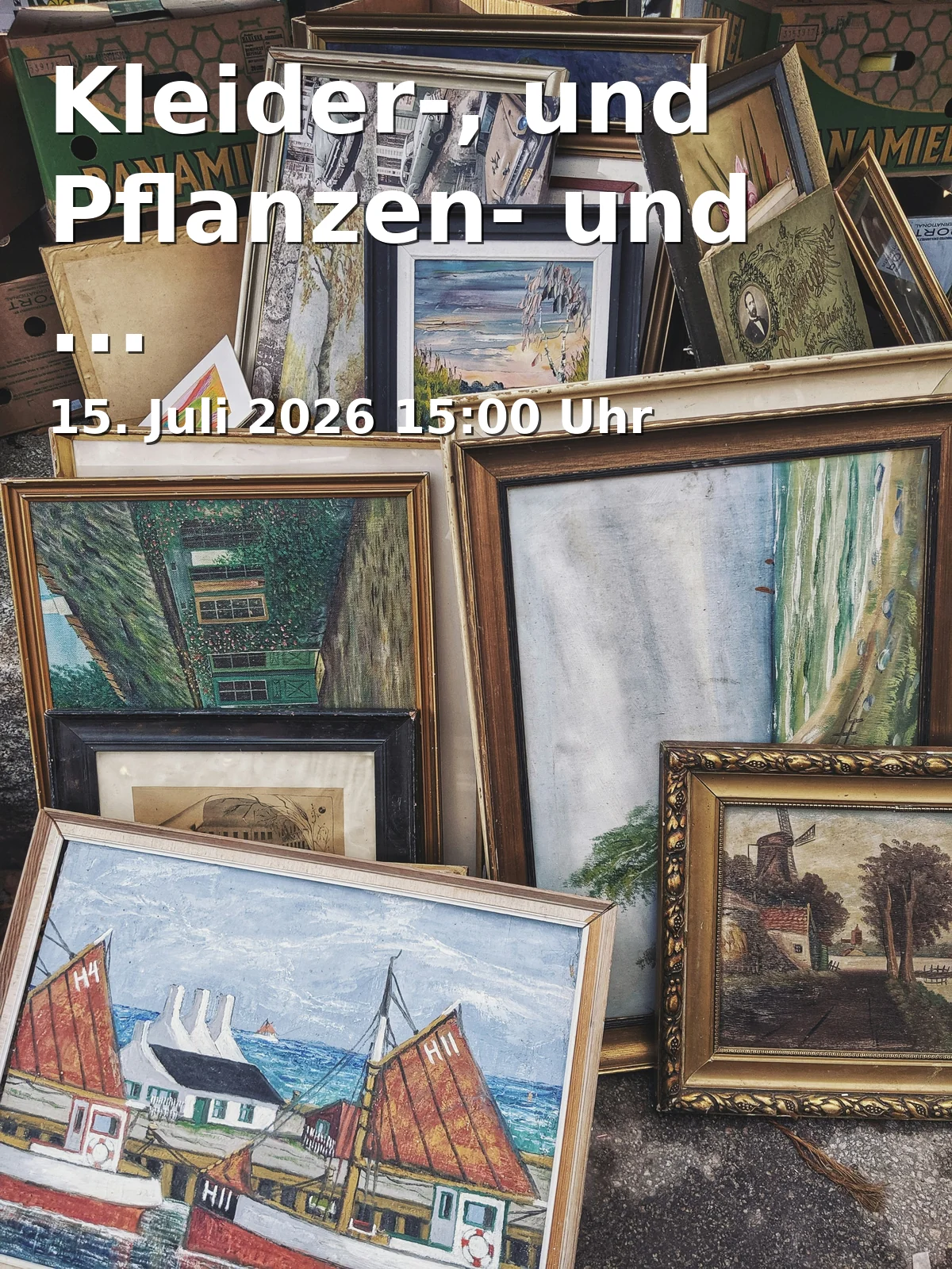 Event: Kleider-, und Pflanzen- und Medientauschbörse in Universität Bielefeld, Universitätsstraße 25, 33615 Bielefeld on 15. Juli 2026