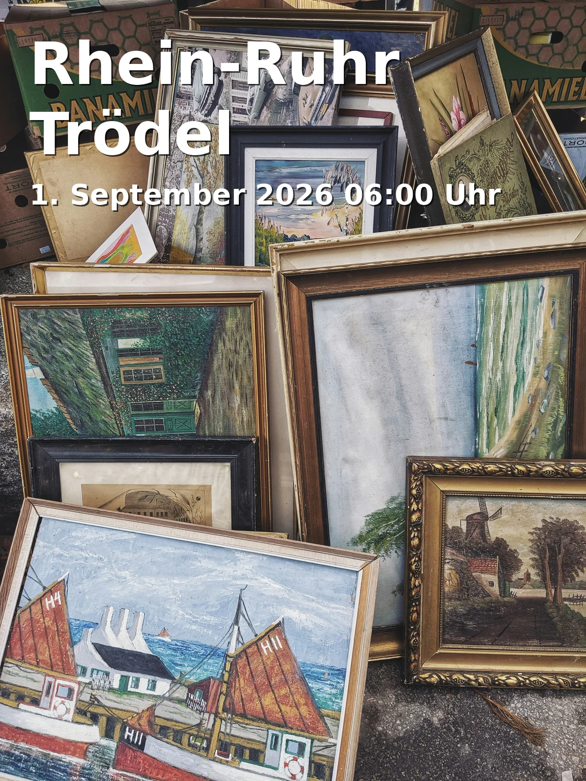 Event: Rhein-Ruhr Flea Market in Rhein-Ruhr-Halle | Parkplatz, Duisburger Straße 306, 47166 Duisburg on 1. September 2026