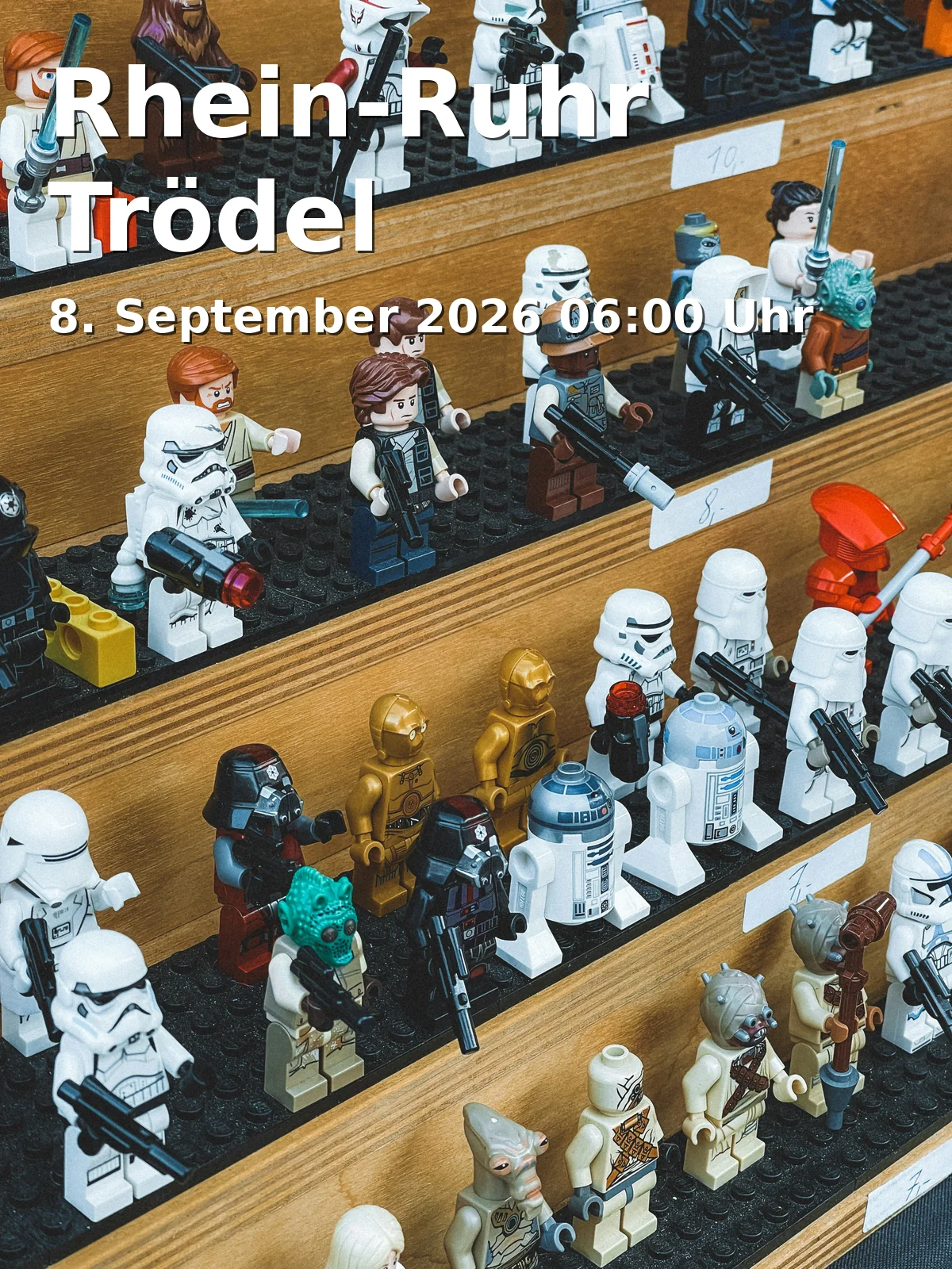 Event: Rhein-Ruhr Trödel in Rhein-Ruhr-Halle | Parkplatz, Duisburger Straße 306, 47166 Duisburg on 8. September 2026