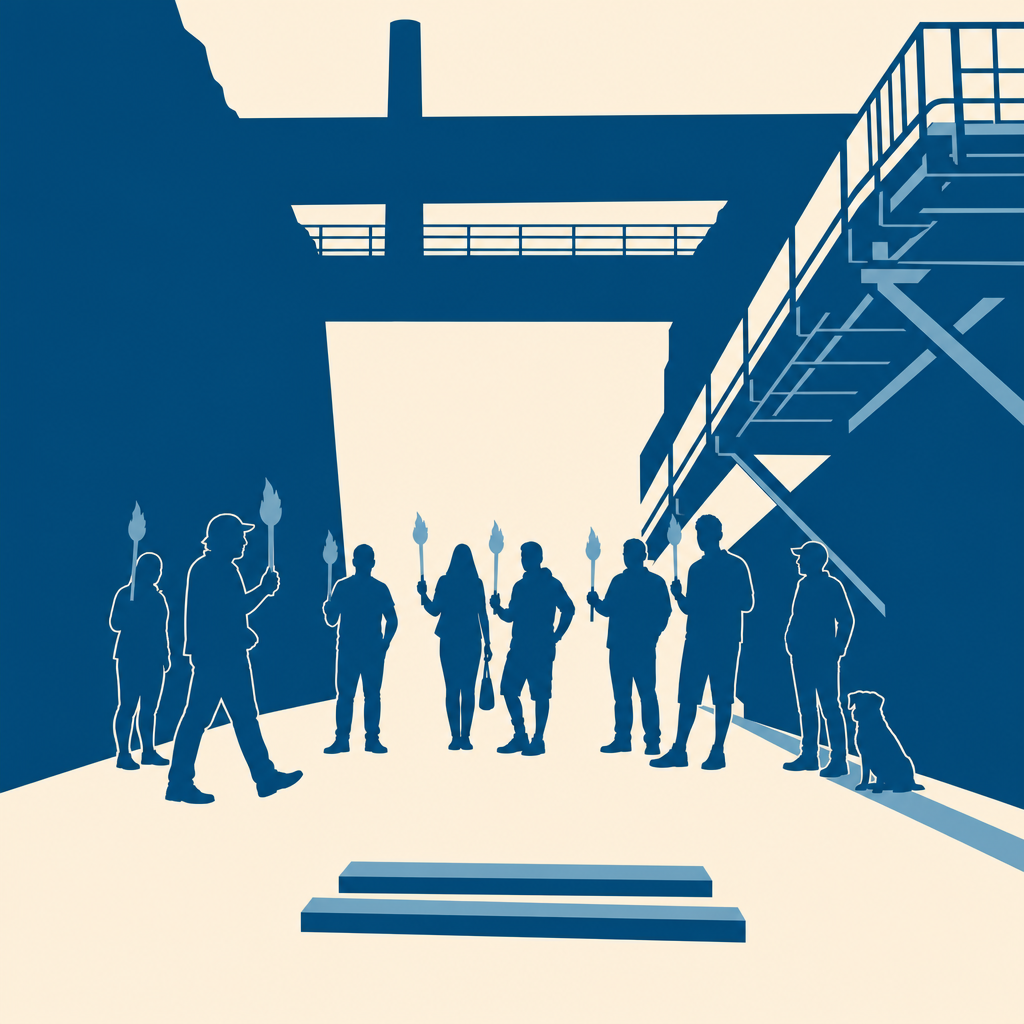 Event: Fackelführung im Landschaftspark Duisburg-Nord in Landschaftspark Duisburg-Nord, Emscherstraße 71, 47137 Duisburg on 19. September 2026