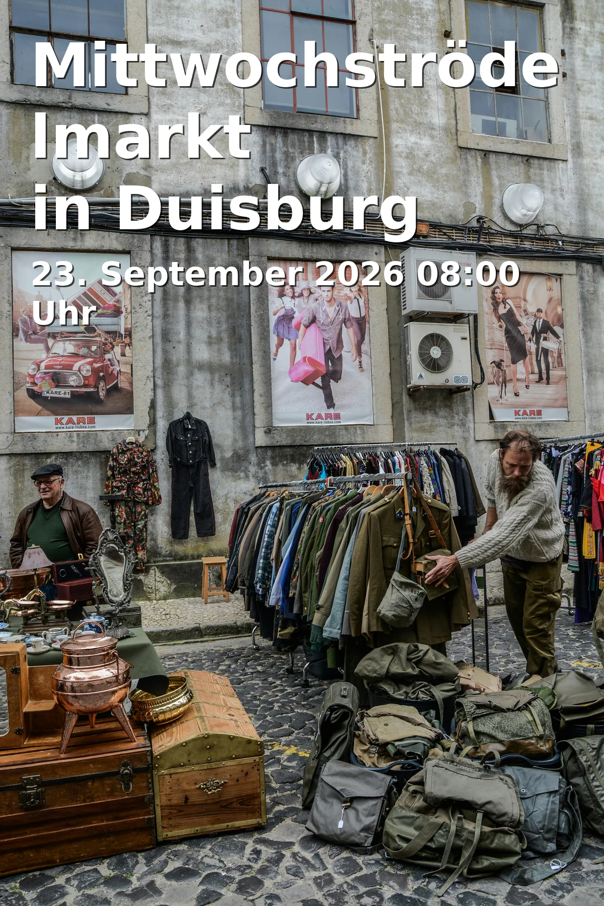 Event: Mittwochströdelmarkt in Duisburg