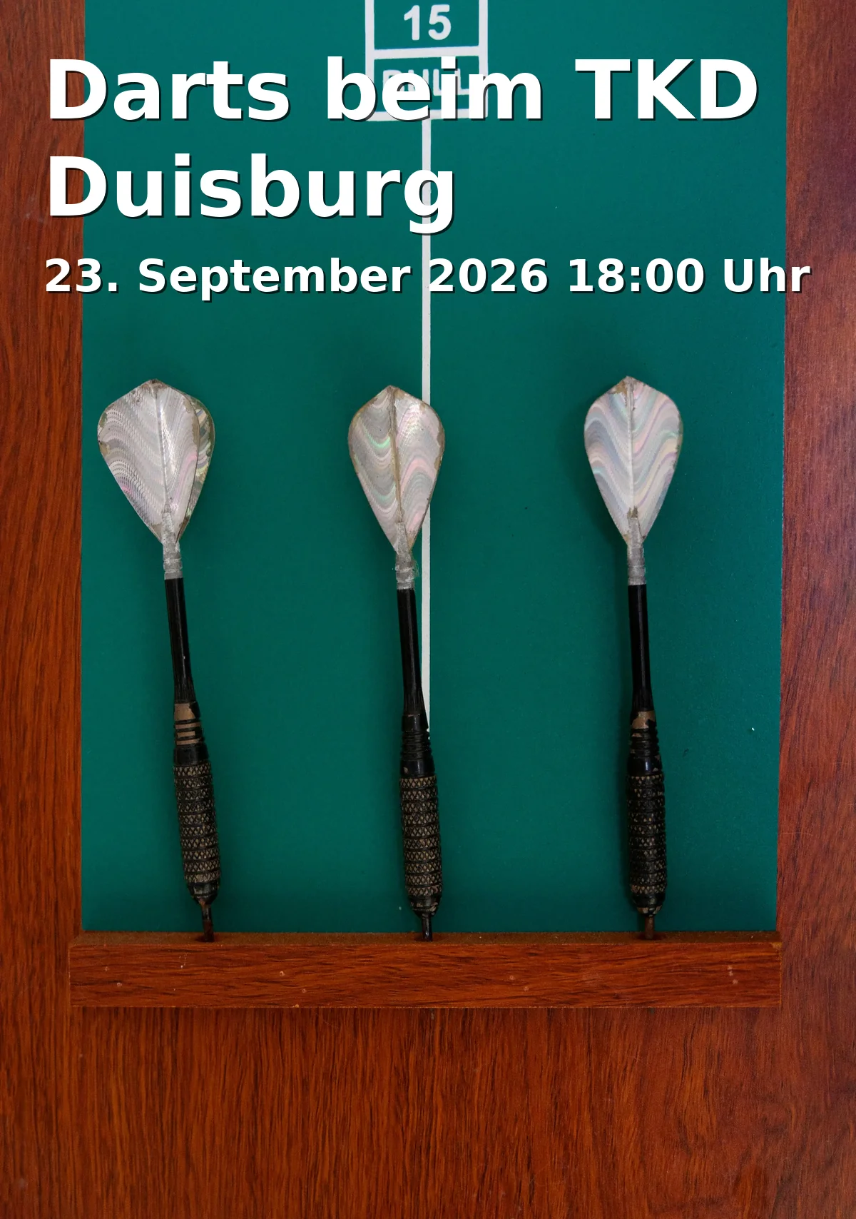 Event: Darts beim TKD Duisburg
