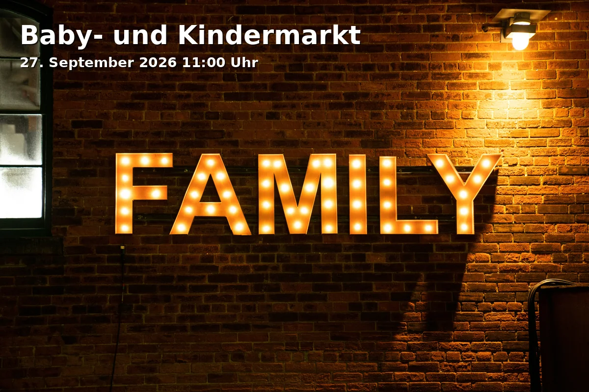 Event: Baby- und Kindermarkt