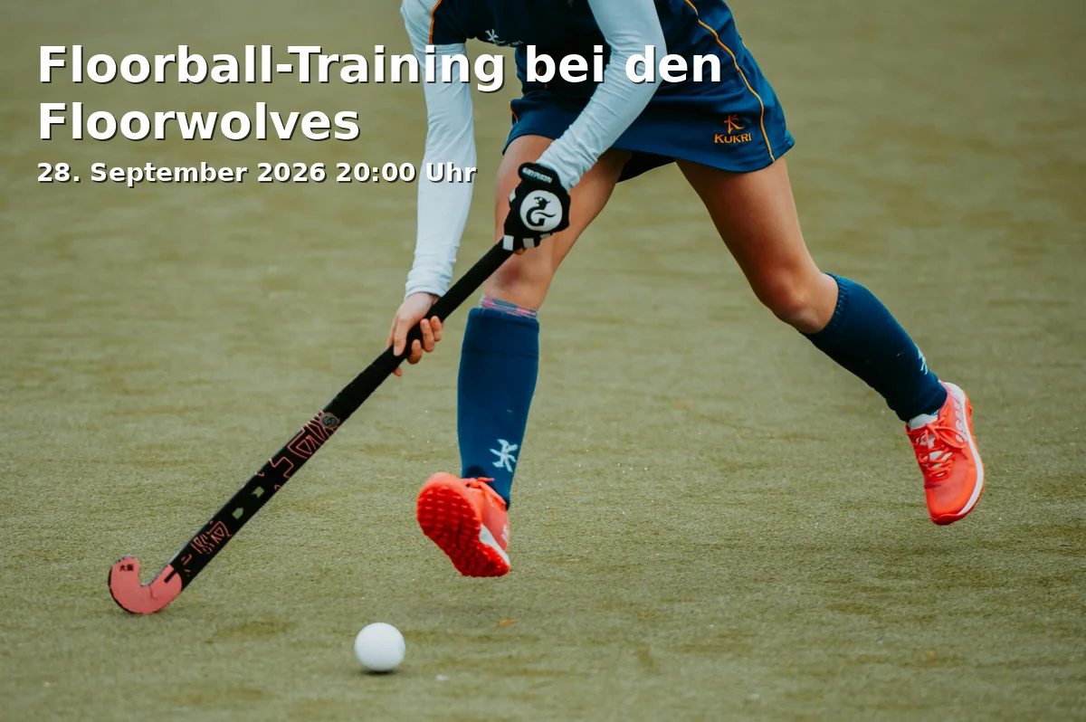 Event: Floorball-Training bei den Floorwolves