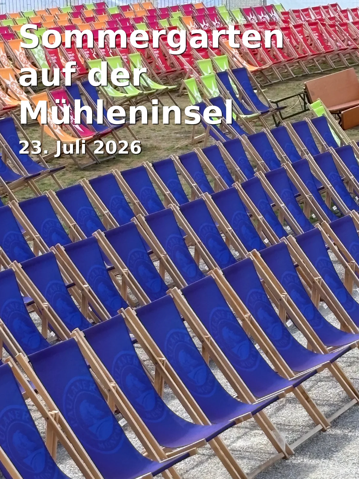 Event: Sommergarten auf der Mühleninsel in Mühleninsel Landshut, Mühleninsel 1, 84028 Landshut on 23. Juli 2026