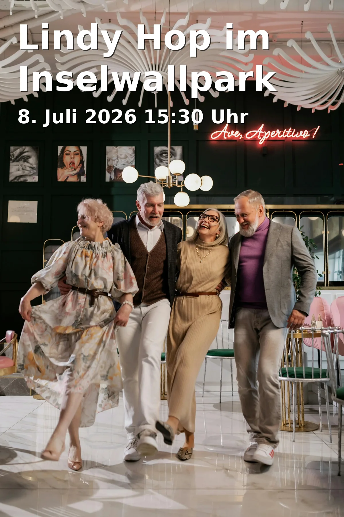 Lindy Hop in Inselwallpark