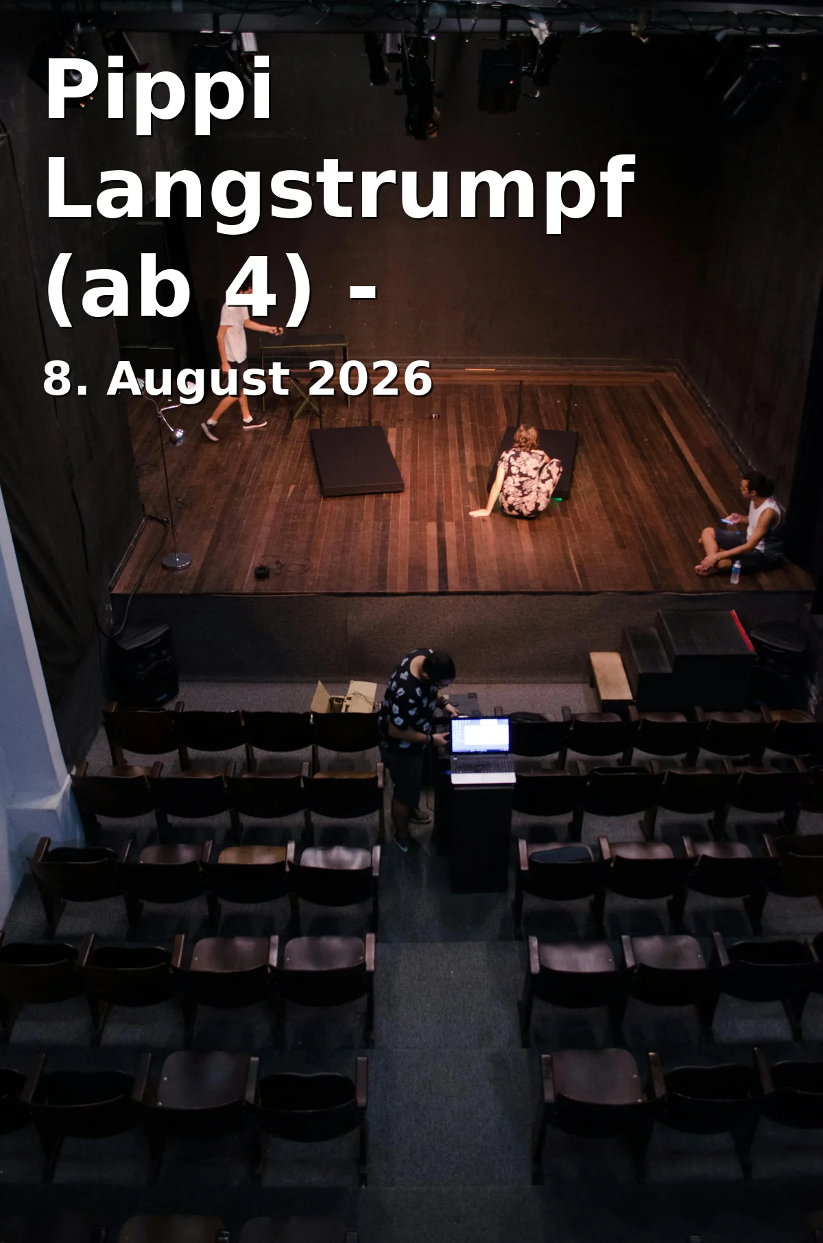 Event: Pippi Longstocking (from 4) - Theater Play in Kulturhaus abraxas, Sommestraße 30, 86156 Augsburg on 8. August 2026