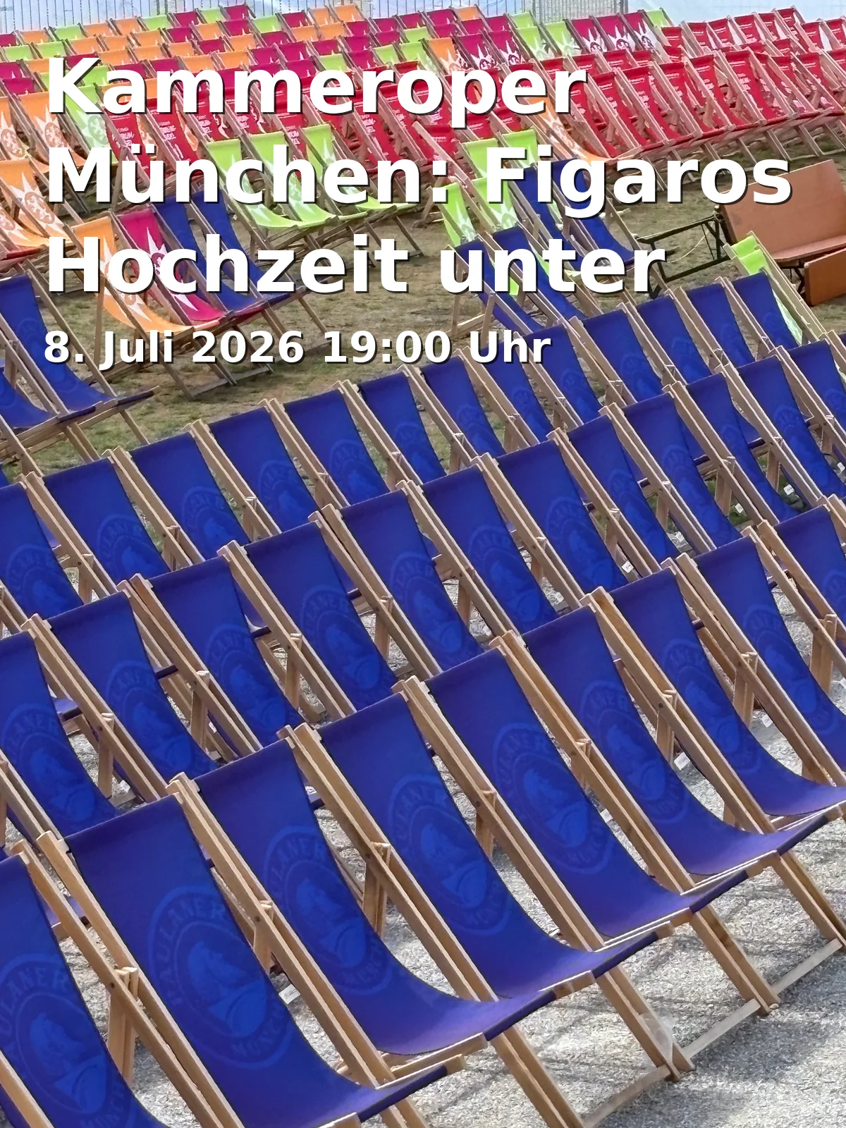 Kammeroper München: Figaros Hochzeit unter freiem Himmel