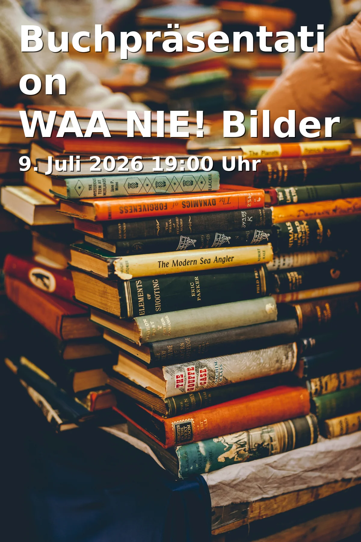 Event: Buchpräsentation WAA NIE! Bilder eines Widerstands von Herbert Baumgärtner in AKUSO Forum Regensburg, Haidplatz 3, 93047 Regensburg on 9. Juli 2026