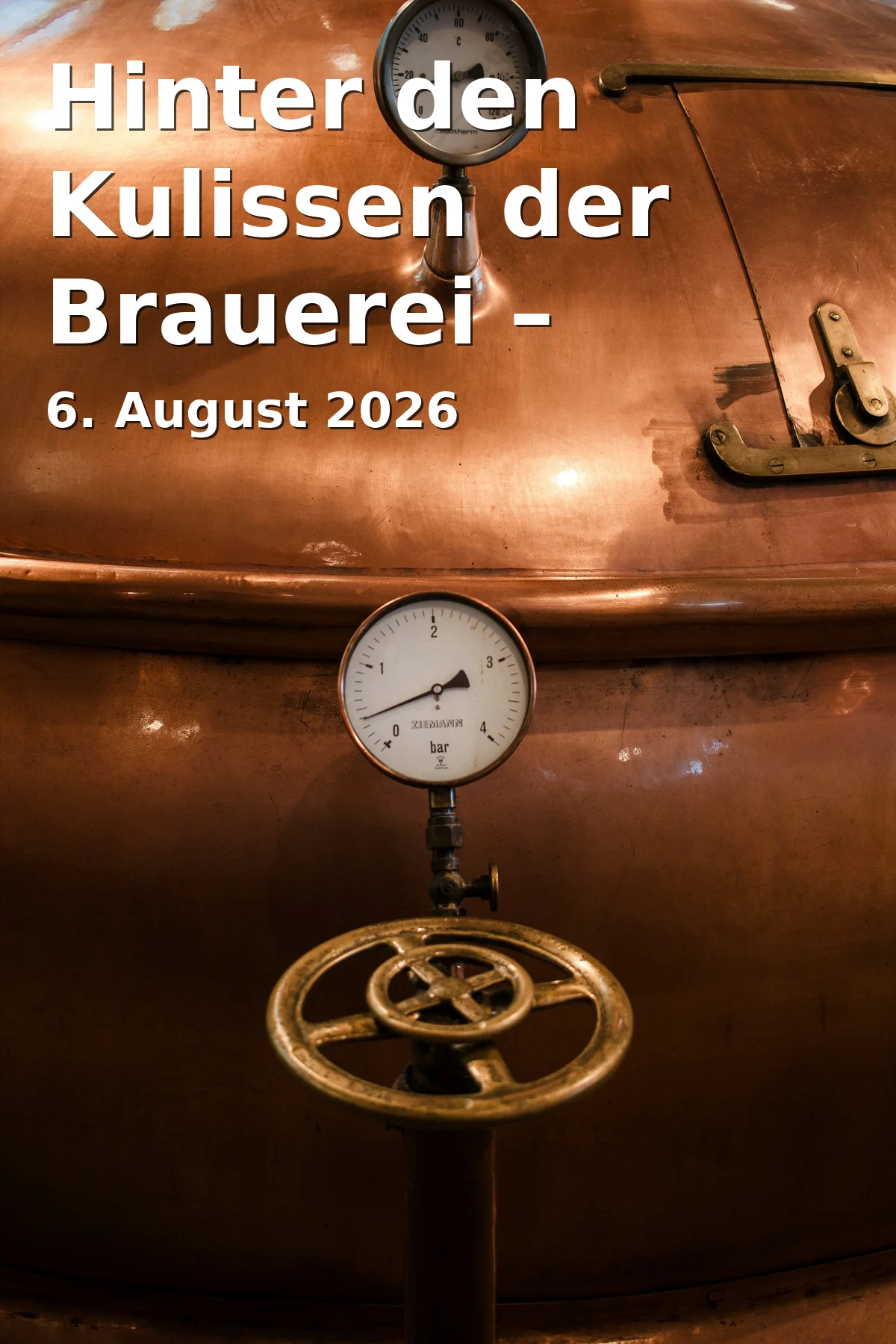 Event: Behind the scenes of the brewery – experience Nordbräu up close in Nordbräu Brauerei, Manchinger Str. 95, 85053 Ingolstadt on 6. August 2026