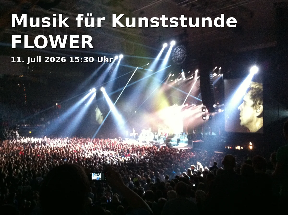 Event: Music for Art Class FLOWER in Grüner Würfel, Kesselbrink 2, 33602 Bielefeld on 11. July 2026