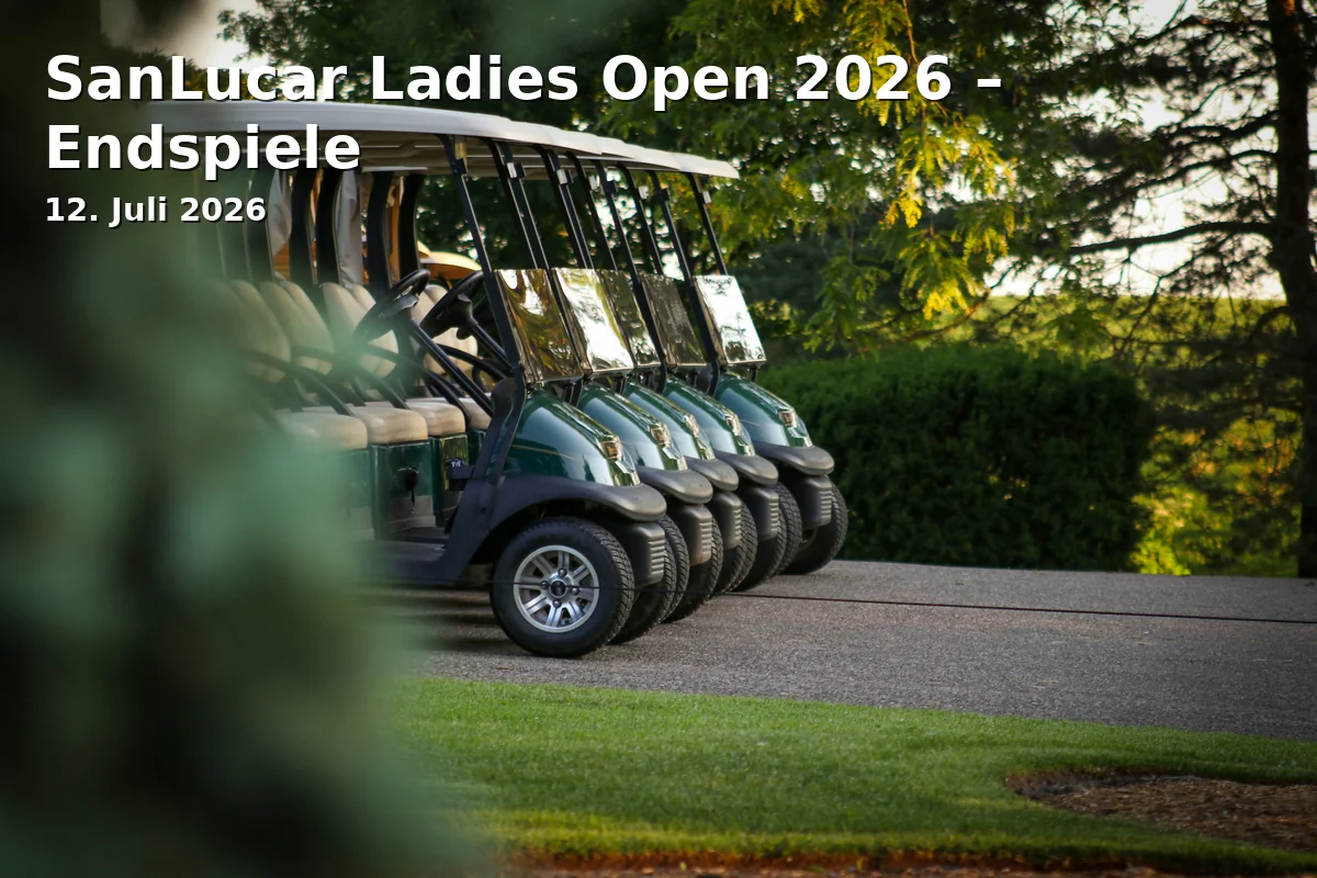 Event: SanLucar Ladies Open 2026 – Endspiele