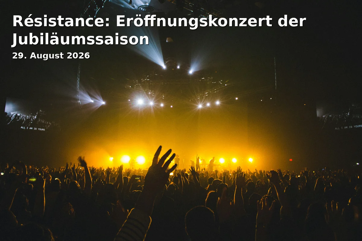 Event: Resistance: Opening Concert of the Anniversary Season in Nikolaisaal Potsdam, Wilhelm-Staab-Straße 10/11, 14467 Potsdam on 29. August 2026