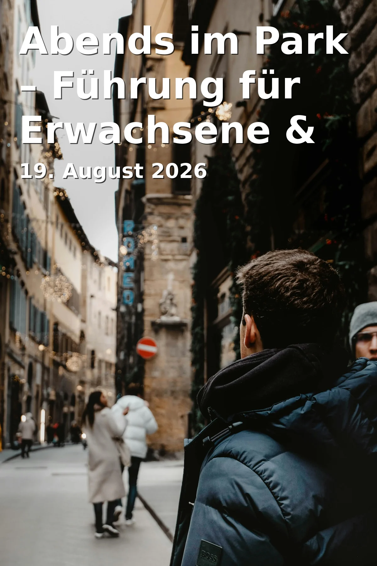Event: Abends im Park – Führung für Erwachsene & Familien in Nachhaltigkeitszentrale, Kortumstraße 93 on 19. August 2026