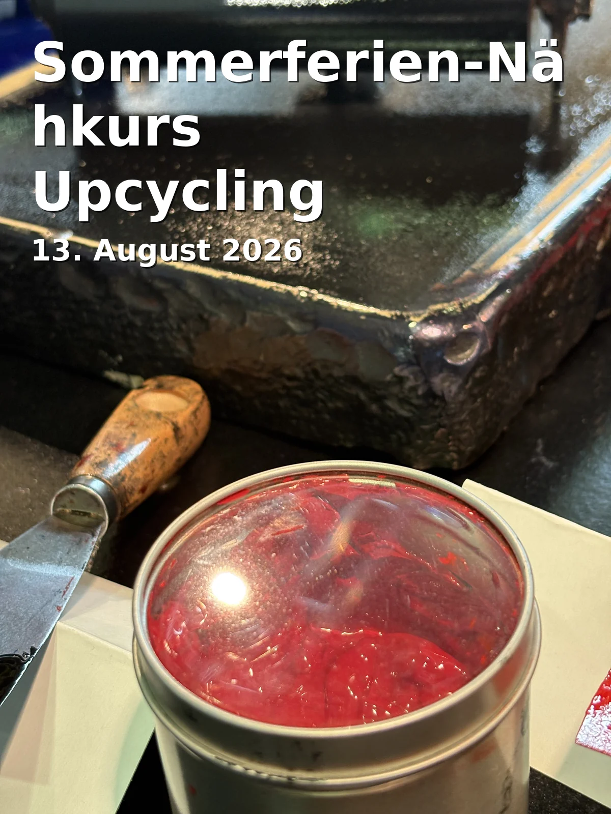 Event: Summer Vacation Sewing Course Upcycling in Ninibutz - Stofflädchen und Atelier, Kessenicher Straße 175, 53129 Bonn on 13. August 2026