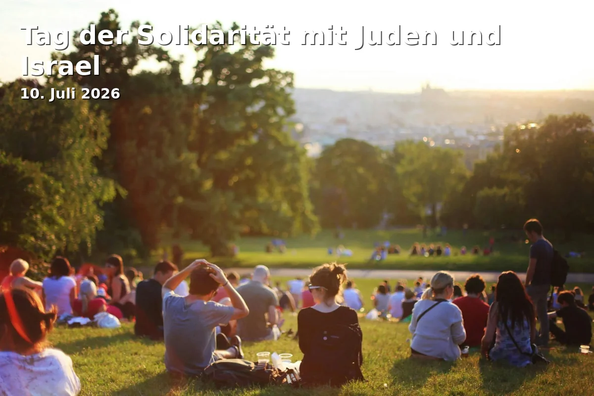 Tag der Solidarität mit Juden und Israel