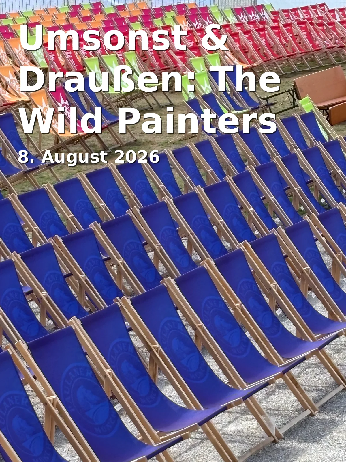 Event: Umsonst & Draußen: The Wild Painters in Schützengarten am Tiefenbach, 86911 Dießen on 8. August 2026