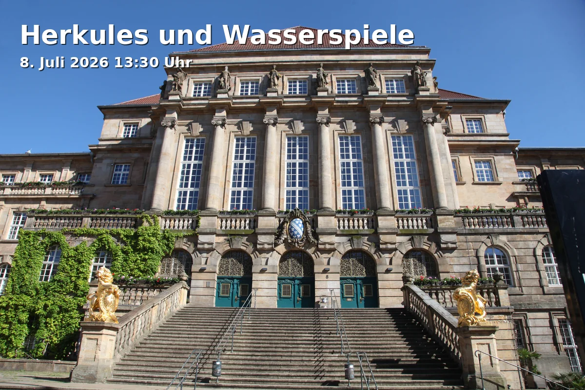 Event: Hercules and Water Games in Besucherzentrum Herkules, Schlosspark 28, 34131 Kassel on 8. July 2026