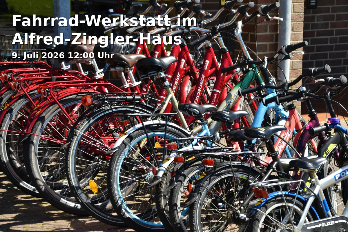 Fahrrad-Werkstatt im Alfred-Zingler-Haus