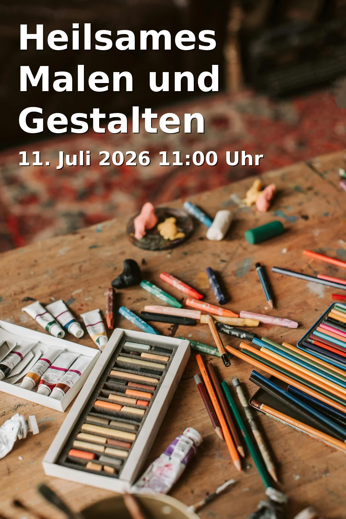 Event: Healing Painting and Crafting in Begegnungszentrum Kreuzstraße, Kreuzstraße 19a, 33602 Bielefeld on 11. July 2026