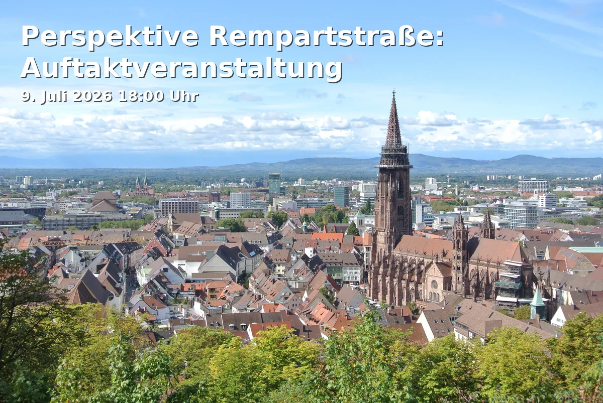Perspektive Rempartstraße: Auftaktveranstaltung